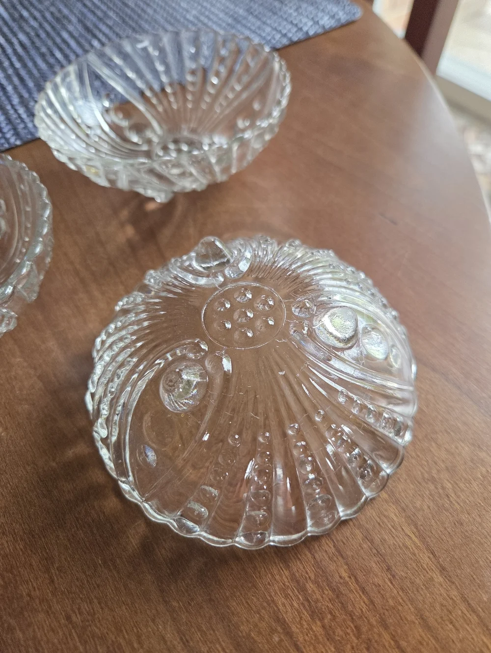 Anchor Hocking 1940s Clear Depression Glass 